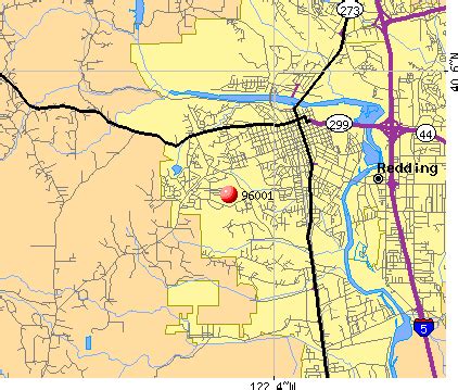 ZIP Code 96001 .